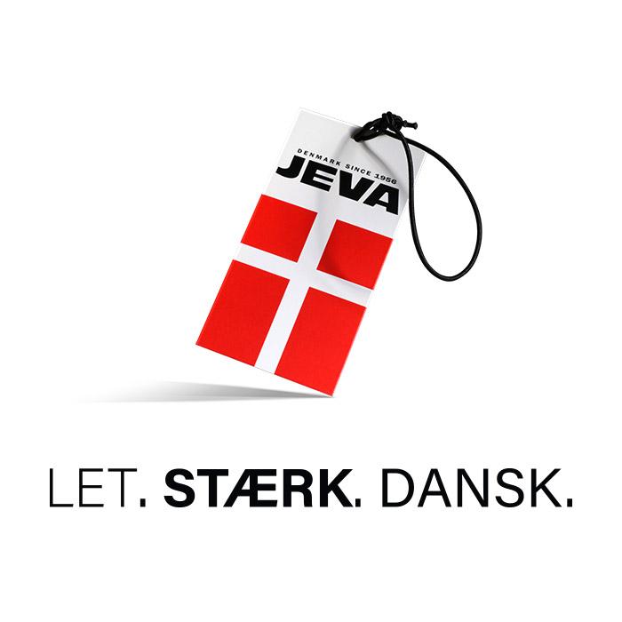 JEVA - Let. Stærk. Dansk.