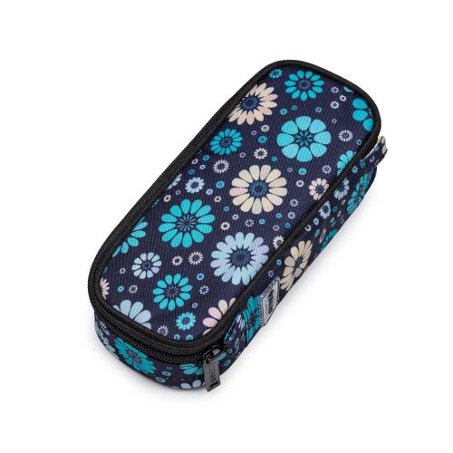 cosmos box penalhus med blomstermønster