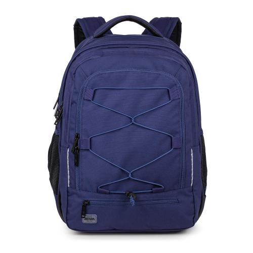 Mørkeblå rygsæk til skole