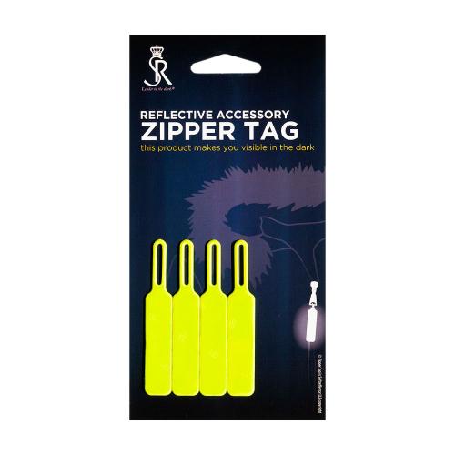 refleksvedhæng til lynlås, gul