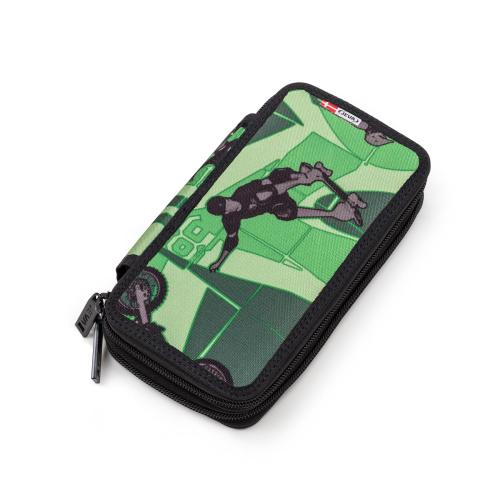 Penalhus med skriveudstyr