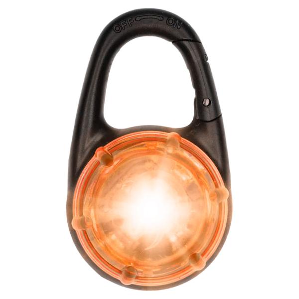 sikkerhedslygte med orange lys