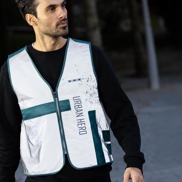 urban hero refleks vest forfra