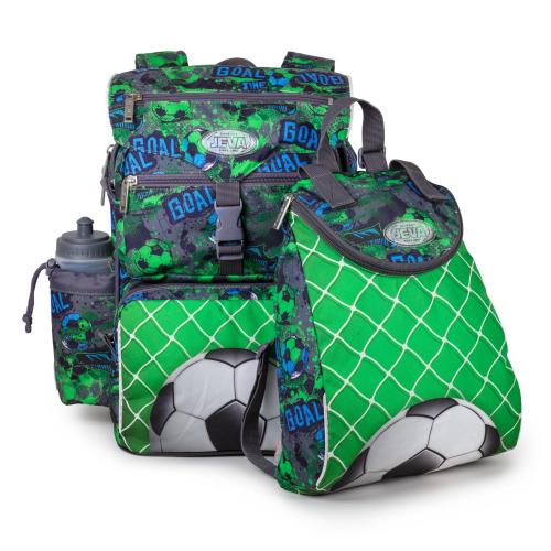 fodboldskoletaske med gymnastiktaske
