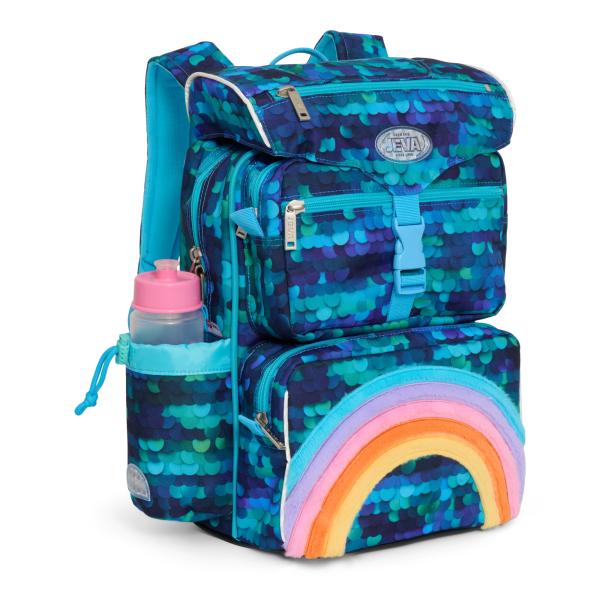 Mermazing Rainbow BEGINNERS skoletaske skrå