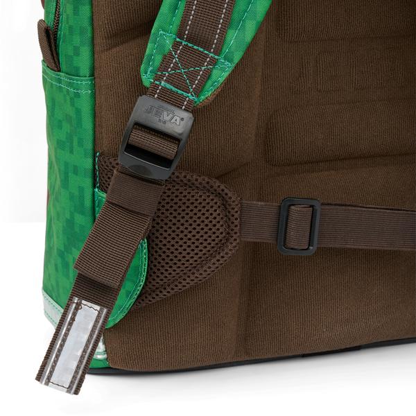 Elastik på remmene til opsamling af overskydende rem/til at holde indstillingen på plads