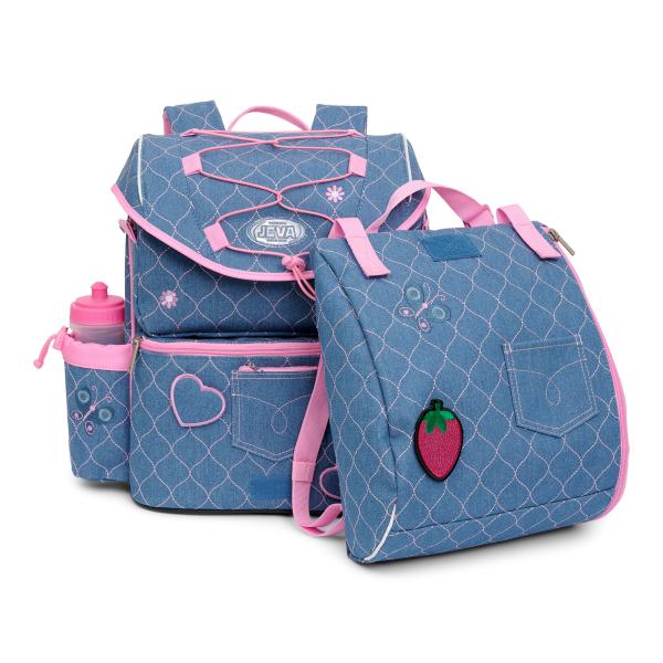 Skoletaske inkl. gymnastikpose og drikkedunk