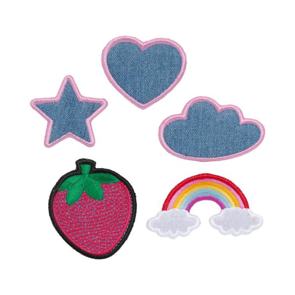 Disse 5 badges medfølger