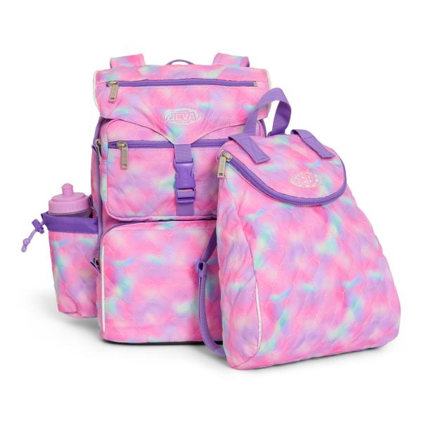 Skoletaske-sæt med gymnastiktaske og drikkedunk