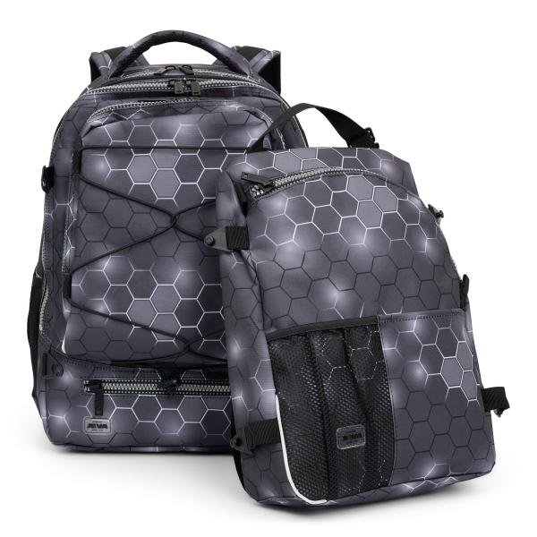 stor dobbelt rygsæk