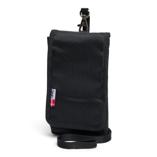 mobiltaske med ekstra lommer