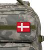 Flag badge på Strap Skoletaske